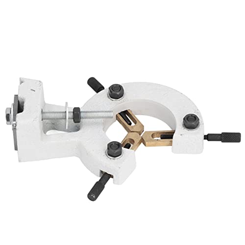 EVTSCan Steady Rest for 8x16in CNC Mini Lathe Machine, with 3 Adjustable Jaws for Bar Pipe Taper Turning, Grinding, Shaft Machining, for Support Stabilize Long Thin Workpieces