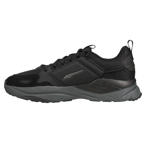 PUMA Men's X-Ray 2 Sneaker, Ramble Black-Dark Shadow-White, 4.54