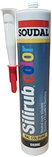 Build with Colour RAL Coloured Silicones Pebble Grey Caulk Mastic Sealant RAL 7032 300ml