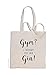 Price comparison product image Gym I Thought You Said Gin! - Cotton Shopper Tote Bag