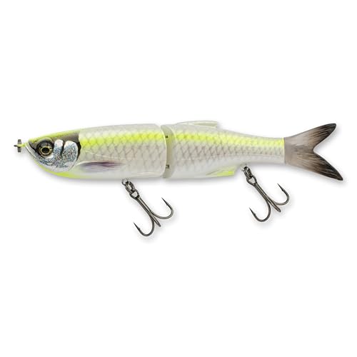 Leurre de précision 3D Glide Swimmer 3931 coloris Blanc Chartreuse 85 g