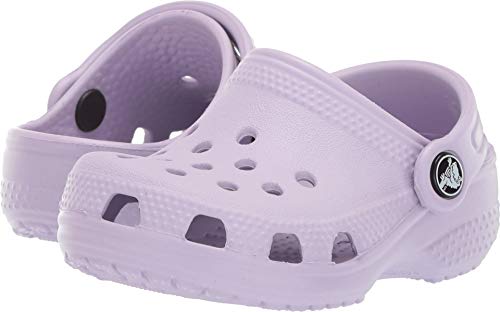 Crocs Unisex-Baby Classic Littles Clogs |Baby Shoes, Lavender, 2-3 Infant