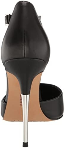 DKNY Women's Stiletto Veata-Slingback Pu Heeled Sandal, Black, 9.5 | Image 2