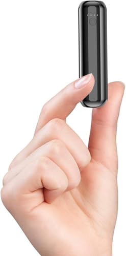 Power Bank 5000mah, Bateria Externa Pequeña con Salida de 2,4 A, Batería...