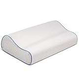 💤 【La almohada garantiza una seguridad absoluta!】 La almohada para el cuello no contiene sustancias tóxicas, su olor no es químico y el hecho de ser hipoalergénico garantiza un sueño saludable y seguro. Envasado al vacío, tamaño almohada: 60x40x10 / 12cm. (Si huele un ligero olor, es a "espuma nueva", no es tóxico para el ser humano y desaparecerá a los pocos días).