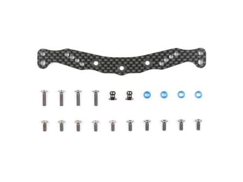 Carbon Damper Stay Rear TB-03 : support amortisseur arrière haute performance en carbone tamiya