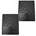 PAIR Semi Truck Tractor Mud Flaps 30" x 23.5" Heavy Duty Rubber Universal