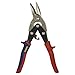Irwin 7134040 IW10504309N Sheet metal shears aviation prosnip: left cut - cap 1.2 mm, Blue