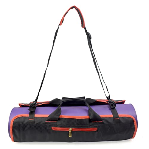 Blue Handcart Yoga Mat Bag, Yoga Mat Carrier Pouch Tote With Adjustable Shoulder Straps Internal And Outside Storge Pocket , Bh-0204004 Bh-0204004 #TOP2