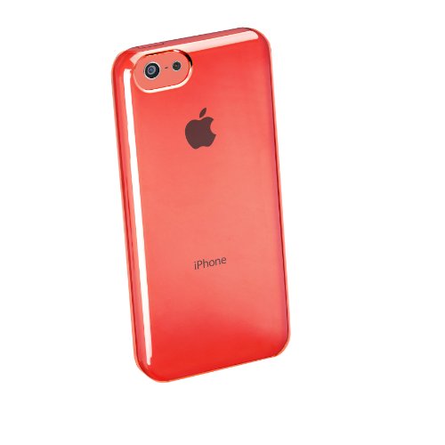 Cellular Line   Carcasa fluorescente para Apple iPhone 5C (incluye paño de microfibra y protector de pantalla)