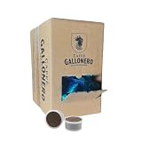 Caffè Gallonero FAP 50 Capsule Decaffeinato Espresso Blend compatibile con Lavazza Espresso Point 7g, con note di cacao amaro, spezie, e nocciola tostata