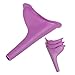Female Urination Device,Lightweight Silicone Portable Travel Urinal Stand Up / Pee - 4Pcs