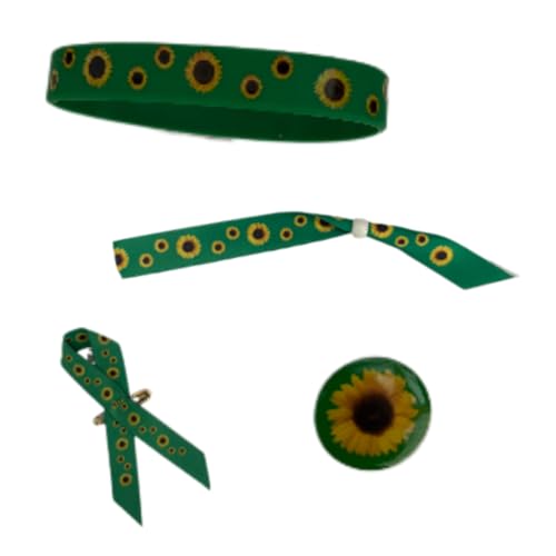 Paquete oficial de pulsera y pin de girasol de Hidden Disabilities