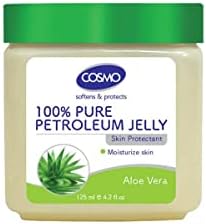 CD COSMO DESIGNS Aloe Vera 100% Pure Petroleum Jelly 125Ml|Moisturize Skin|Softens & Protects|For Men & Women