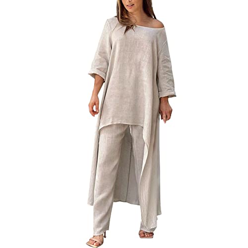 RYTEJFES Hausanzug Damen Kuschelig Ohne Kapuze Overall Elegant Xxxl...