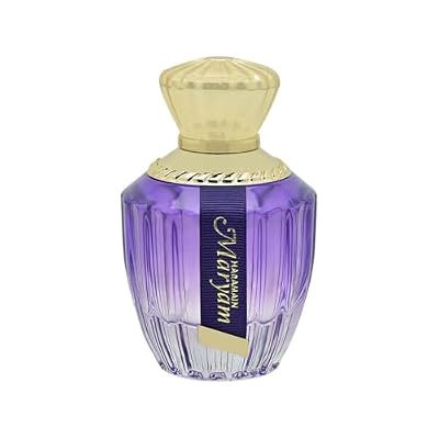 الحرمين مريم - عطر عربي للنساء - عطر زهري يدوم طويلاً مع روائح الهيل والزعفران وخشب الصندل والمسك والعنبر - ماء عطر عربي - رذاذ Edp 3.33 أونصة