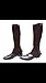 Perri's Ladies Professional Half Chaps, Brown, Large