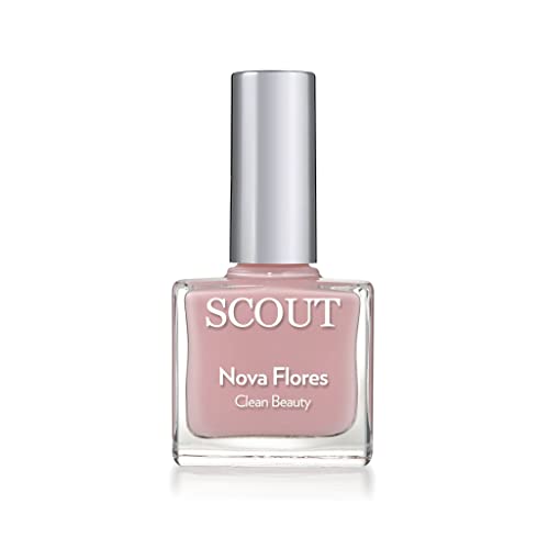 SCOUT Cosmetics Breathable Nail Polish - Strawberry Fields Forever – Matt Finish - egan – Cruelty Free - Water Permeable and NO NASTY CHEMICALS