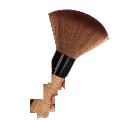 Cepillo de corte de pelo negro PrimaryColorD para barrer el cuello en barbería