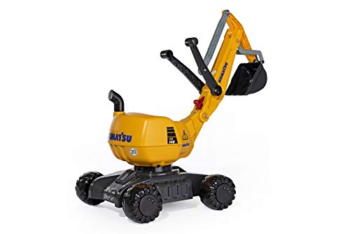 RollyToys Rollydigger Komatsu (Sandspielzeug, Farbe Grau/gelb, für Kinder...