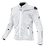 コミネ(KOMINE) 2026モデル バイク用 07-188 JK-188 エニグマG2ハイプロテクトフルメッシュジャケット シルバー 3XL