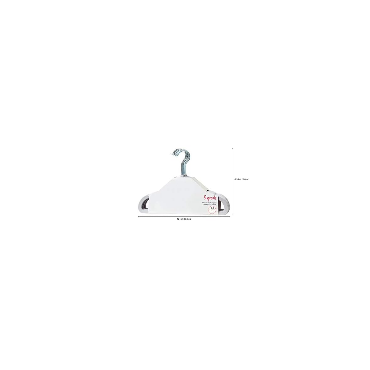3-Sprouts-Ballena-Set-de-perchas-unisex