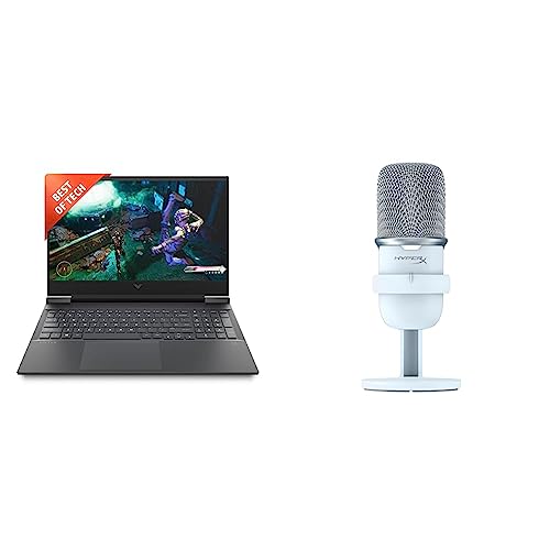 Image of HP Victus Gaming AMD Ryzen 5-5600H Processor 16.1 inch(40.9 cm) FHD Gaming Laptop & Solocast White