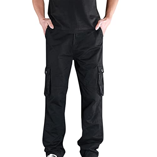 Prime Men’s Cargo Sweatpants Black M