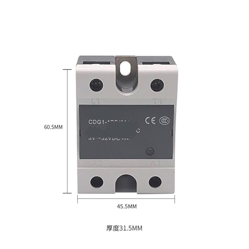 Relé de estado sólido CDG1-1DD 80A para control industrial de CC a CC 2