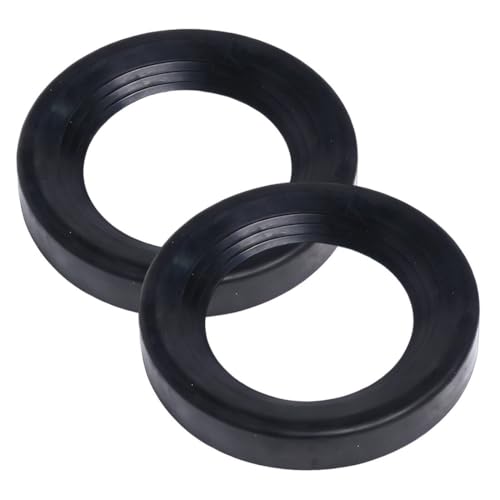 YUPZAR Junta de desagüe para inodoro, junta de goma de 135 mm para conexiones de inodoros suspendidos,cisterna wc universal,junta cisterna inodoro,2 unidades