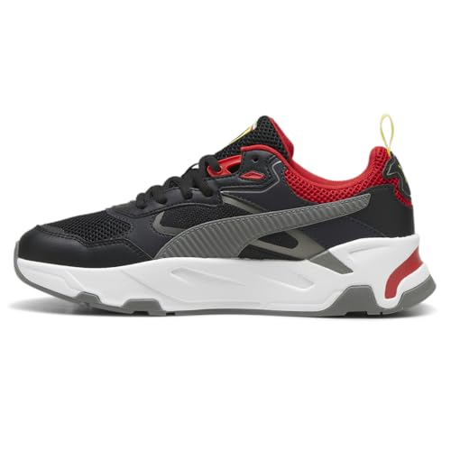 PUMA Mens Scuderia Ferrari Trinity Lace Up Sneakers Shoes Casual - Black3