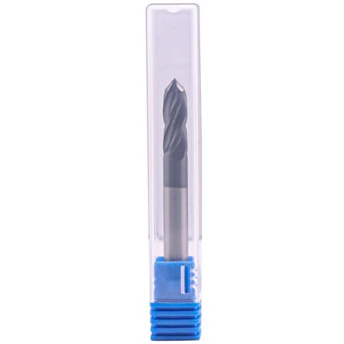 Image of 4 Flute 90 Solid Carbide Drill Mill Set(5Pc, 1 /4 inch), AlTiN Coated | 90 Included Angle, 1 /4 inch Cutting Dia, 1 /4 inch Shank, 3 /4 inch LOC, 2-1 /2 inch OAL For Milling Alloy Steel, Carbon Steel, Iron, Copper