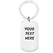First Glass Designs Live Laugh Toaster Bath, Funny Skeleton Bath Keyring, Stainless Steel Dog Tag, Customisable Message, Novelty Gift