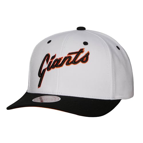 Mitchell & Ness Boné ajustável San196 Francisco Giants Evergreen Snapback - Branco, Branco, Tamanho nica