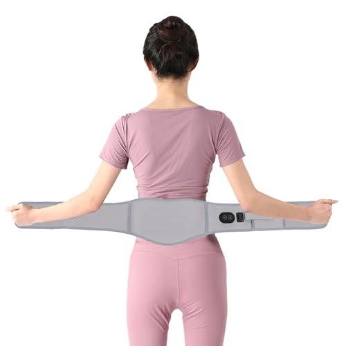 Cinturón de cintura con soporte lumbar de calor ajustable de 47 pulgadas 5