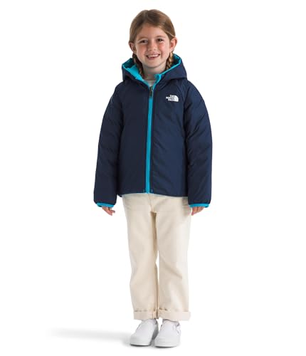 Image of The North Face Kids Reversible Perrito Insulated Hooded Jacket | 2 in 1 Winter Coat for Boys & Girls, Water Repellent