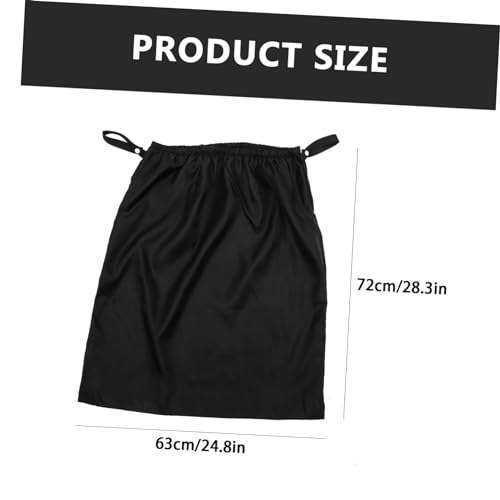 Bolsa organizadora para pañales SHOWERORO negra miniatura 2