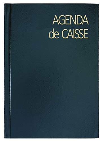 LECAS Agenda de Caisse Journalier 14 x 22cm Couverture Noir | Agenda Recettes - Dépenses LECAS Agenda de Caisse Journalier 14 x 22cm Couverture Noir | Agenda Recettes - Dépenses