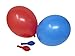 Produktbild 50 Luftballons je 25 rot & blau Qualitätsballons 27 cm Ø (Standardgröße B85)