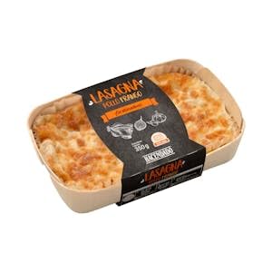 Lasaña de pollo Hacendado Bandeja 350 g Pack 2