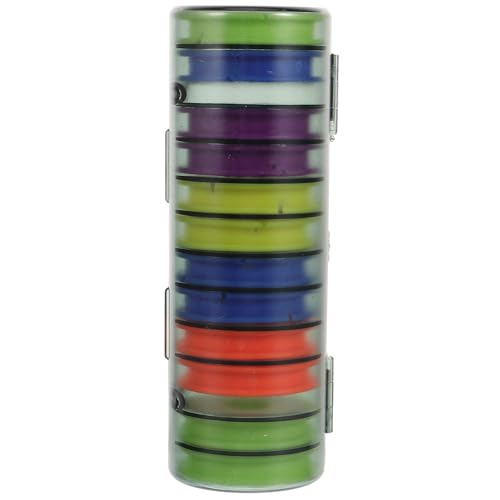 JUMPLAWN Fishing Line Spool Box Portable Fishing Reel Case Durable Fishing Line Storage Holder for Organizing Reels Lightweight and Wear Design for Fishing Enthusiasts