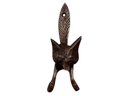 IndianShelf Handmade 1 Piece Brass Classical Fox Multicolor Door Knocker for Front Door(4.44 cm) IndianShelf Handmade 1 Piece Brass Classical Fox Multicolor Door Knocker for Front Door(4.44 cm)