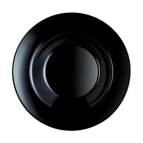 Luminarc Friends Time Plato Pasta Vidrio Negro Cover