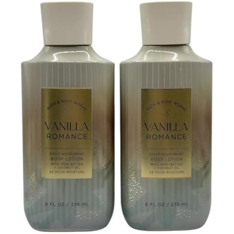 Bath & Body Works Vanilla Romance Body Lotion and Body Gel Wash 2 Piece Set 상세이미지 4