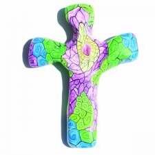 Calypso Studios Inc. Cross - Comforting Clay - Kaleidoscope (5