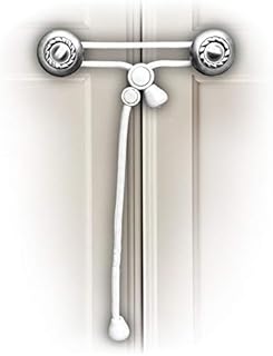 Kiscords Baby Safety Cabinet Locks for Knobs Child Safety Cabinet Latches for Home Safety Strap for Baby Proofing Cabinets Kitchen Door RV No Drill No Screw No Adhesive (White)