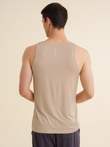 Image of DAMENSCH Neo-Skin Round Neck Vest, Anti-Bacterial, Thermoregulating, Bamboo Spandex Shape Retaining Baniyan for Man, Soft and Sustainable Inner for Men