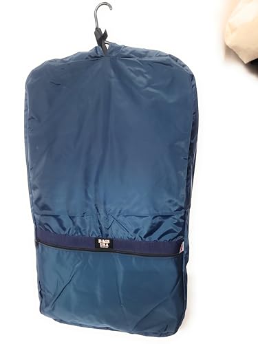 Carry On Travel Garment Bag Or Suit Bag, 36" Durable Nylon Made in USA Made in USA. (Navy)4