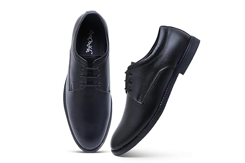Image of ARAMISH Men's Genuine Leather Lace Up Formal Shoes