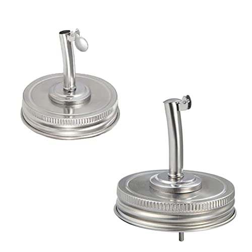 Tapas de aceite para tarros Mason | Tapas dispensadoras de boquilla de vertido de aceite Mason para verter aceite, beber y almacenamiento hermético A/a Tapas de aceite para tarros Mason | Tapas dispensadoras de boquilla de vertido de aceite Mason para verter aceite, beber y almacenamiento hermético A/a